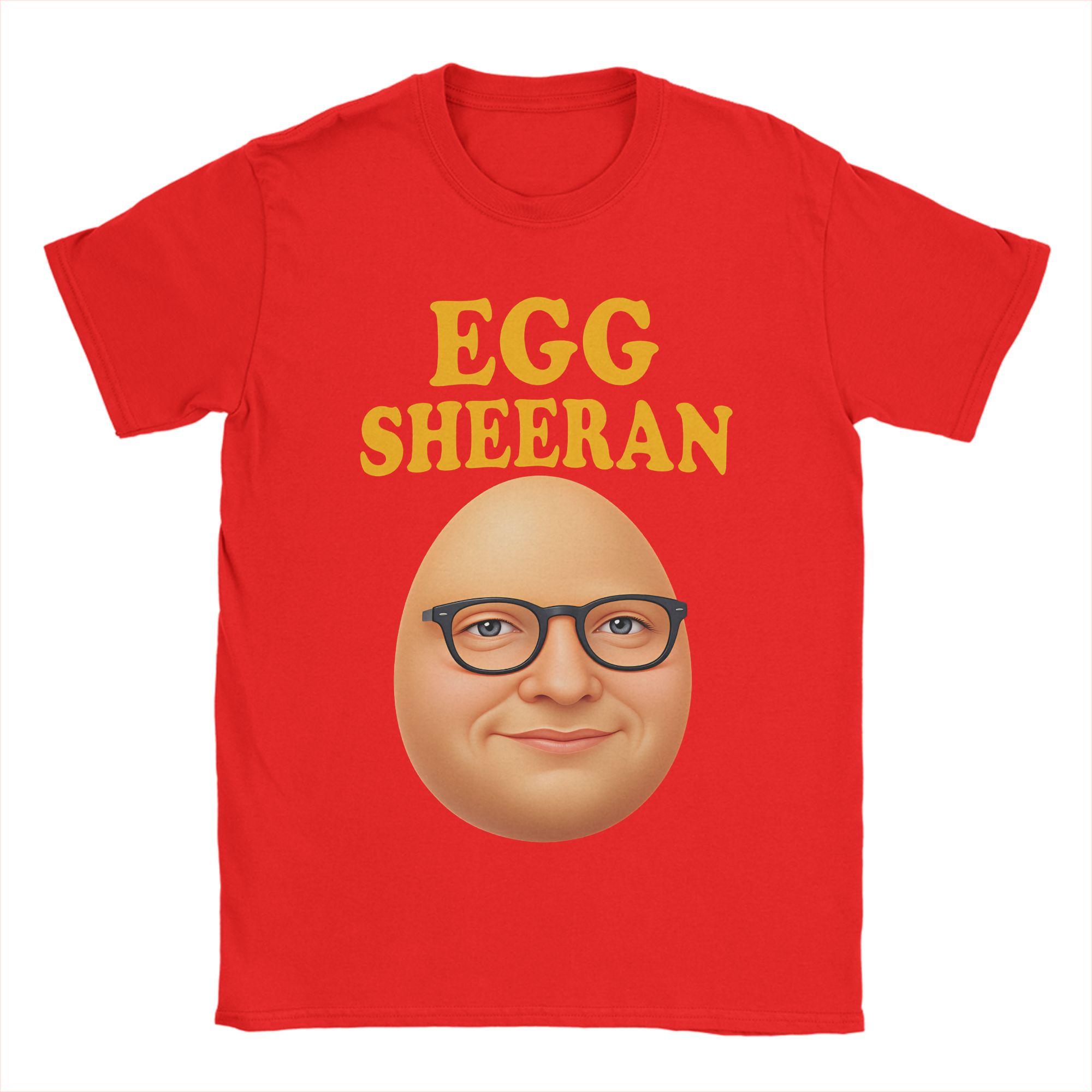 

Mens Egg Sheeran T Shirt 100 Cotton Clothing Amazing Short Sleeve Round Collar Tee Shirt Gift Idea TShirt S