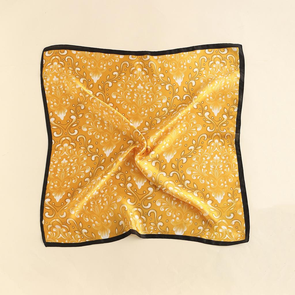 2024 New 70 CM Silk Shirt Decoration Small Square Scarf Fashionable And Versatile Commuting Scarf Neck Protection Scarf