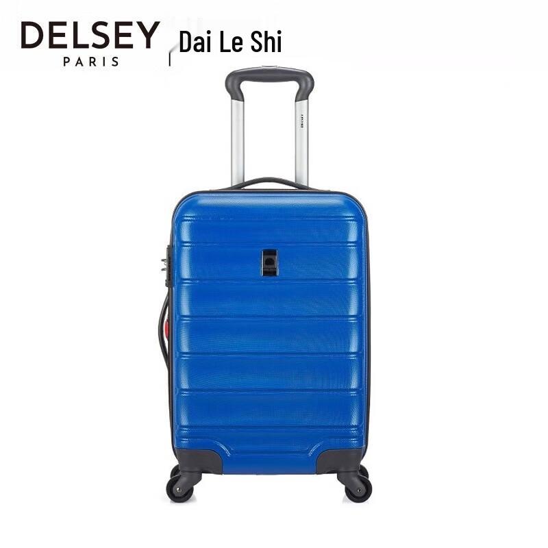 Чемодан DELSEY 0625 на колесиках, жесткий, ручная кладь