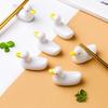 1 set/6 st Söt keramisk ätpinnehållare i japansk stil, Elegant bordsdukning för hemmabruk, Praktiskt och kreativt ätpinne-stöd