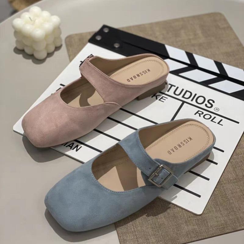 Fashion 2025 Autumn New Casual Shoes for Woman Fashion Style Soft Bottom Anti-slippery Versatile Elegant Simple Sweet Fairy Flats Shoes