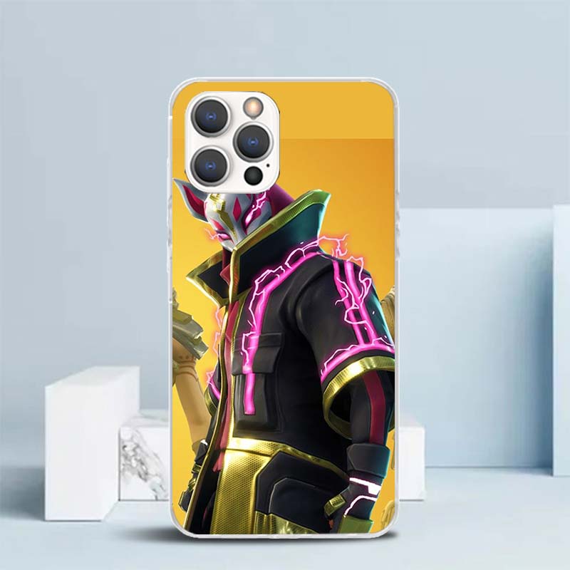 Game Battle-Royales Soft Cover for iPhone 16 17 Air 15 14 Pro Max 16E Phone Case 13 Mini 12 11 7 SE 8 Print Pattern Fit Cases 16