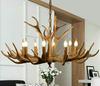 Romantic White Antler Chandelier for Living Room, Bedroom, Bar, or KTV - Rustic Creative Lighting Fixture