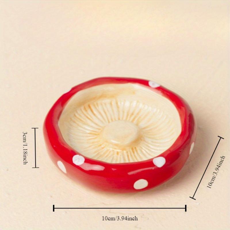 1Pc Mushroom Design Pet General Ceramic Nest Hamster Golden Bear Furniture Sleeping Nest House Pet Supplies