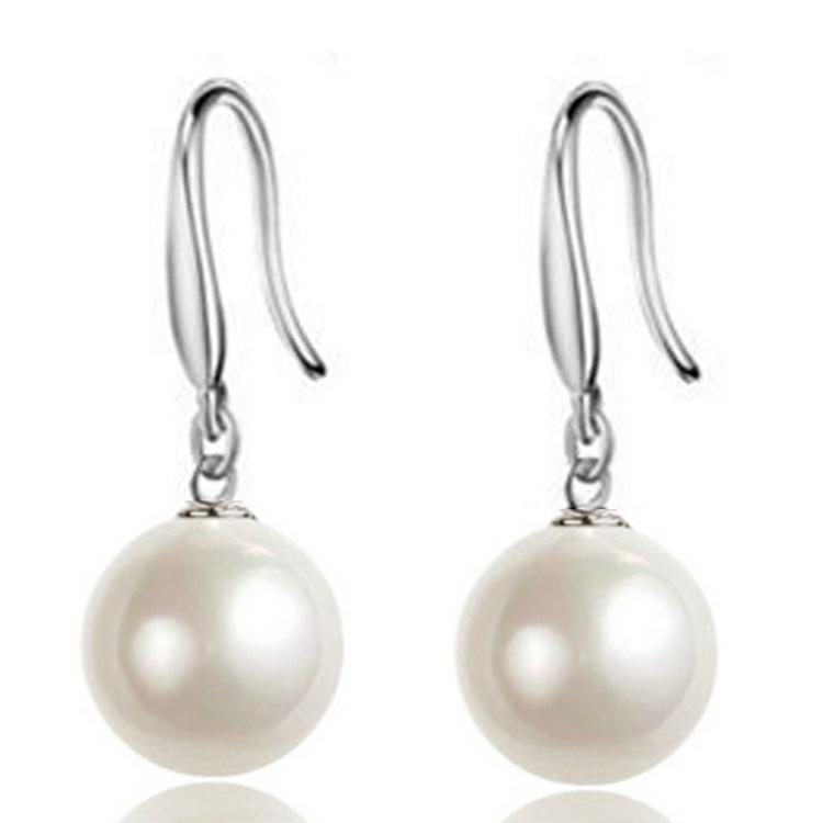 High-quality Round Pearl Earrings Earrings and Earrings Temperament Small Earrings for Women