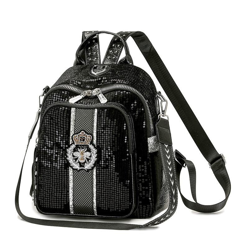 Double-shoulder Backpack - Fashionable, Multi-functional, Single-shoulder Bag for Women, Casual Handbag for Ladies