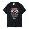 1982 SAGA IN TRANSIT WORLDS APART Tour SCHWARZ Alle Größen T-Shirt S 5XL Vintage Gewaschen Designerkleidung Vielseitig Atmungsaktiv Homme