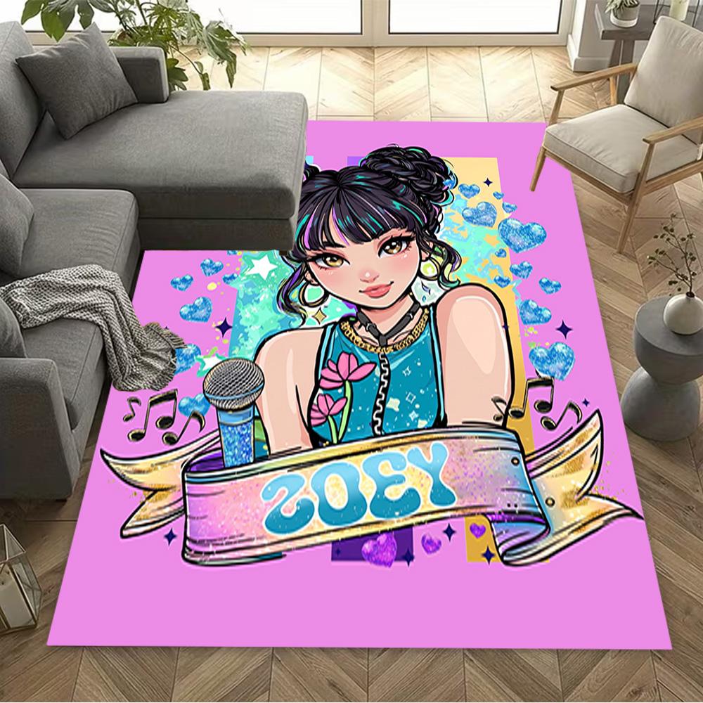 Huntress Power Unite Floor Rug Office Rug Design for Kitchen Hallway Entryway Balcony Antislip Carpet Decorate Offices