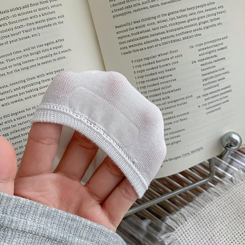 Cartoon Embroidered Puppy Socks for Women, Summer Thin, Shallow Boat Socks, Silicone Anti-slip, No Heel Drop, Boneless Invisible Socks