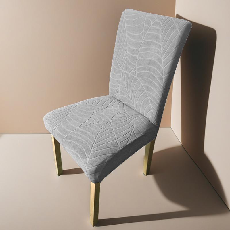 

1/4/6Pcs Chair Covers For Dining Room Elastic Stretch Jacquard Chair Slipcover For Dining Kitchen El Wedding Banquet Decor 1 Pc