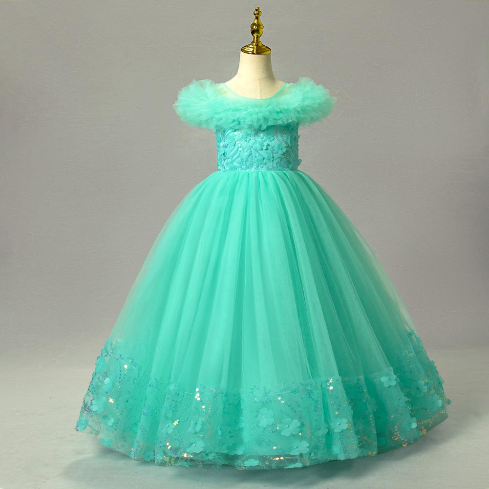 Prinzessinnen-Tüllkleid für Mädchen, für Kinder von 3 bis 12 Jahren