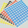 100Sheets Self-adhesive Consecutive Number Stickers 1-100 Clothing Size Label  School/Office