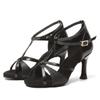 8,5 cm Absätze Damen Mädchen Latein Ballsaal Tanzschuhe Salsa Chacha