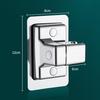 Adjustable Punch-Free Shower Head Holder - Wall Mount Bathroom Rain Shower Hanger