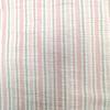 Takihyo EDWIN Long Sleeve Pajama Soccer Check and Stripe Shirt Pink Size L Women's Set, 100% Cotton, Pattern, Open-Front Pajamas, Stripe,