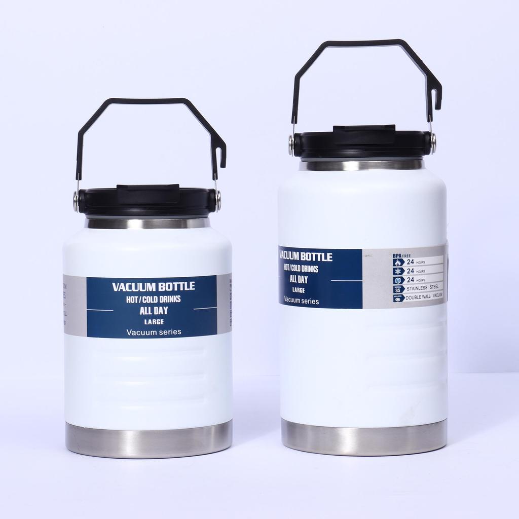 304 Stainless Steel Vacuum Insulated Large Capacity Portable Camping Water Bottle