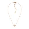Emporio Armani Rose Gold Tone Sterling Silver Pendant EG3553221 Women's Necklace,