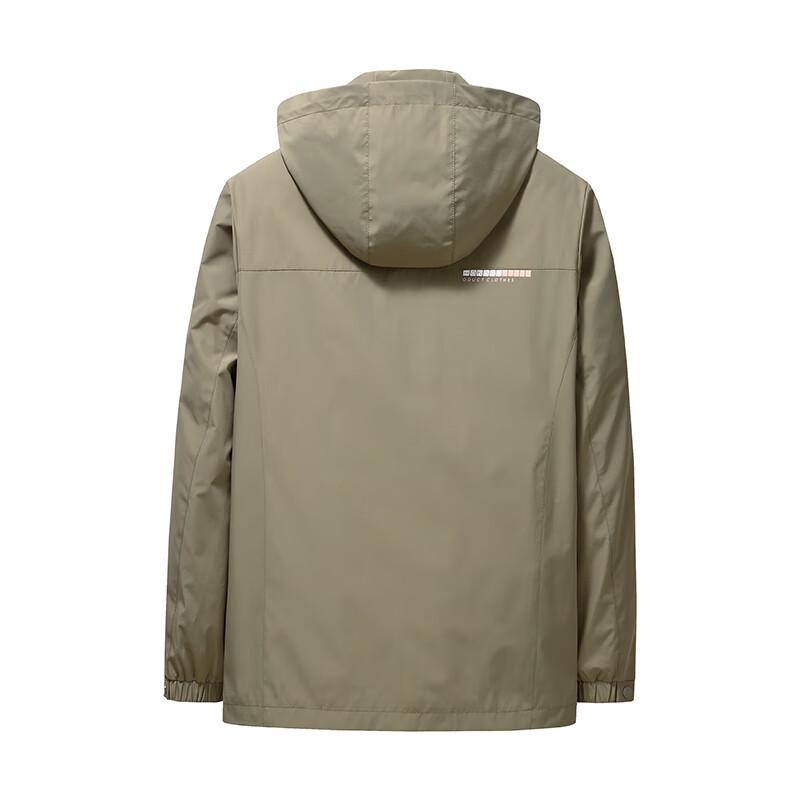 YTM Men's Detachable Hood Casual Jacket