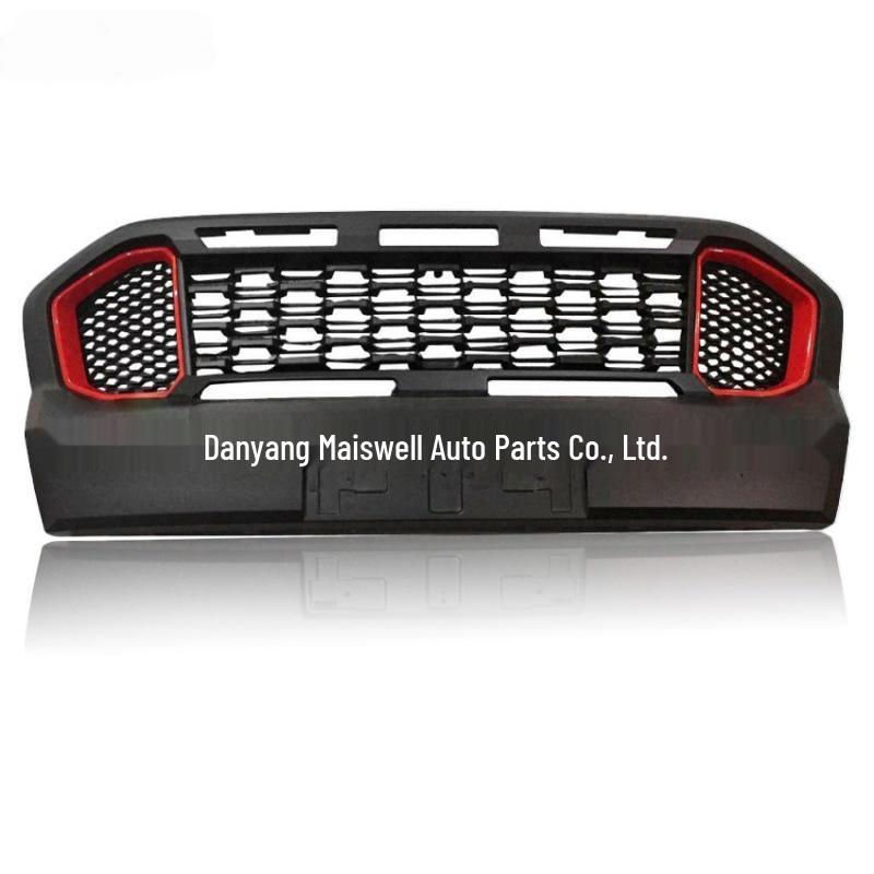 Ford Ranger T8 Front Bumper Cooling Grille with High-end Red Frame Style Maxwell
