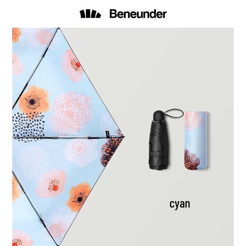 Beneunder Pocket Series 5-Fold Dual-Use Umbrella