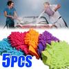 1/20PCS Coral Velvet Car Wash Gloves Auto Chenille Microfiber Double-Sided Cleaning Gloves Soft Car Paint Surface Care Tool