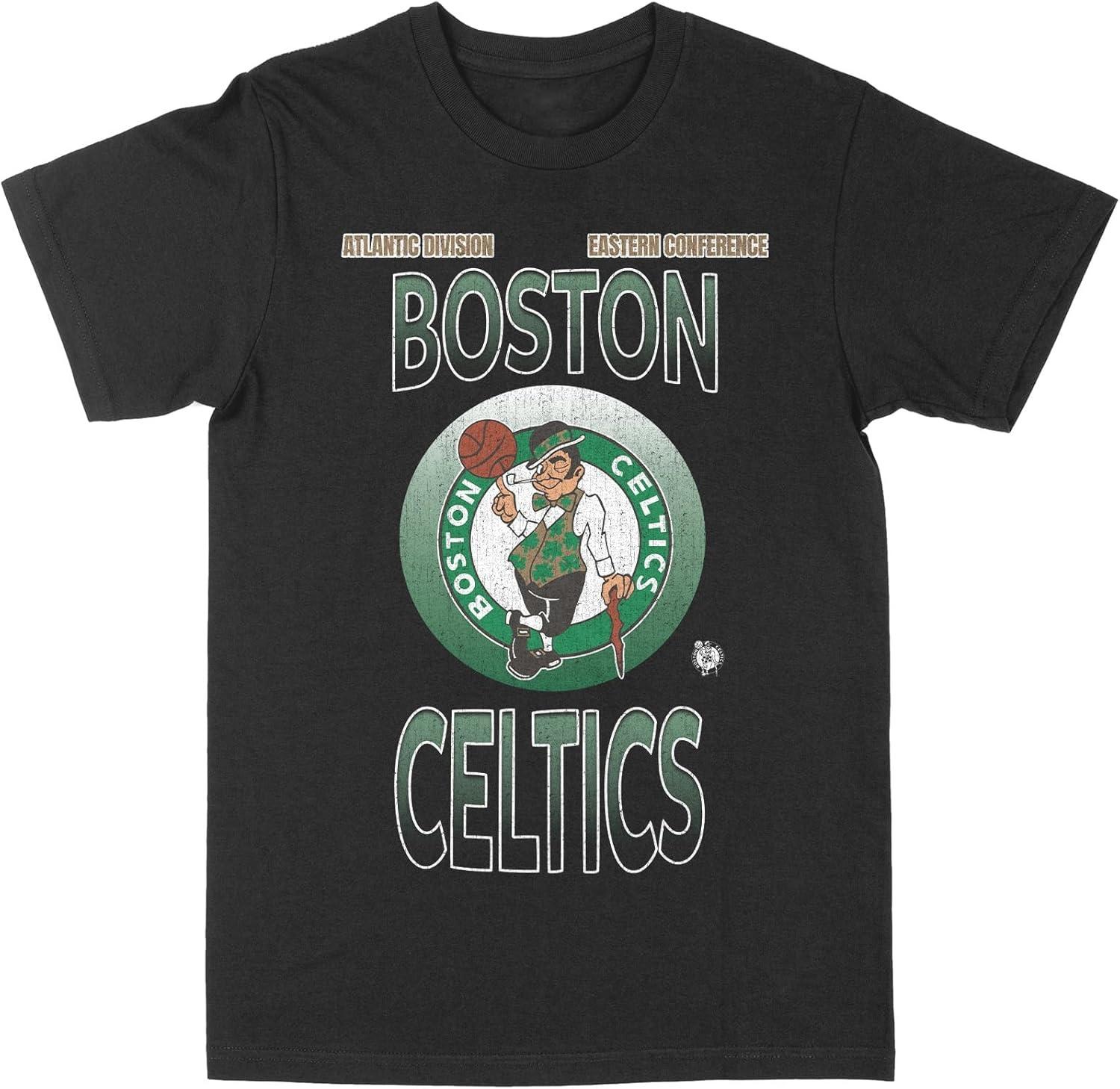 Philcos NBA Boston Celtics Gradient Logo Black T-Shirt S чёрный