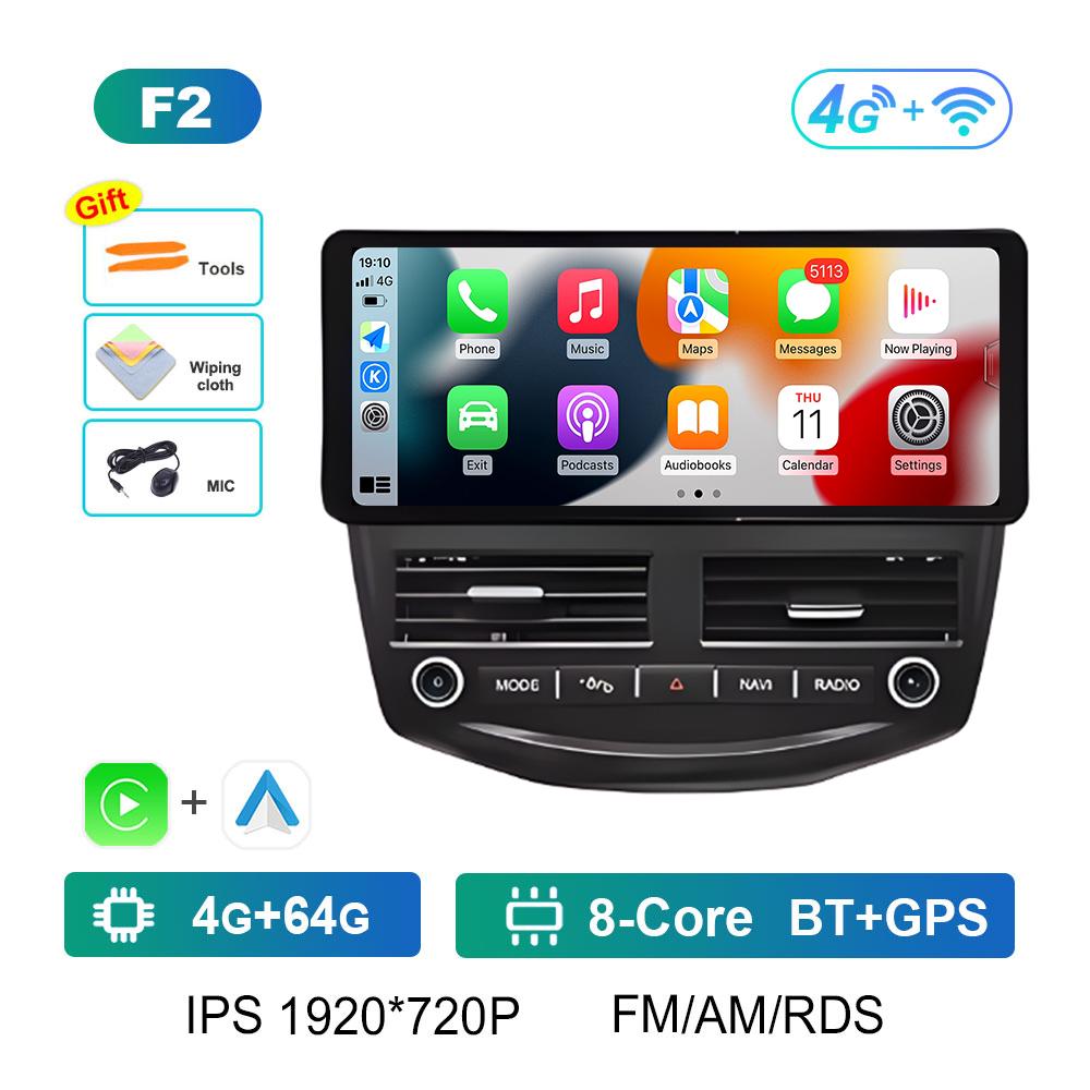 Car Multimedia Radio Video Player for Ford Focus 2012 2013 2014 - 2017 Wireless Carplay Cooling Fan Bluetooth DSP Stereo WIFI 4G