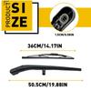Raménko a stěrač zadního okna pro JEEP LIBERTY 2008 2009 2010 2011 2012 EXV