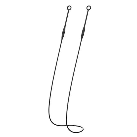 

Магнитные беруши Силиконовые вкладыши Страховочная петля Веревка Гибкие беруши, устойчивые к натяжению Ремешок для защиты от потери Аксессуары для берушей чёрный