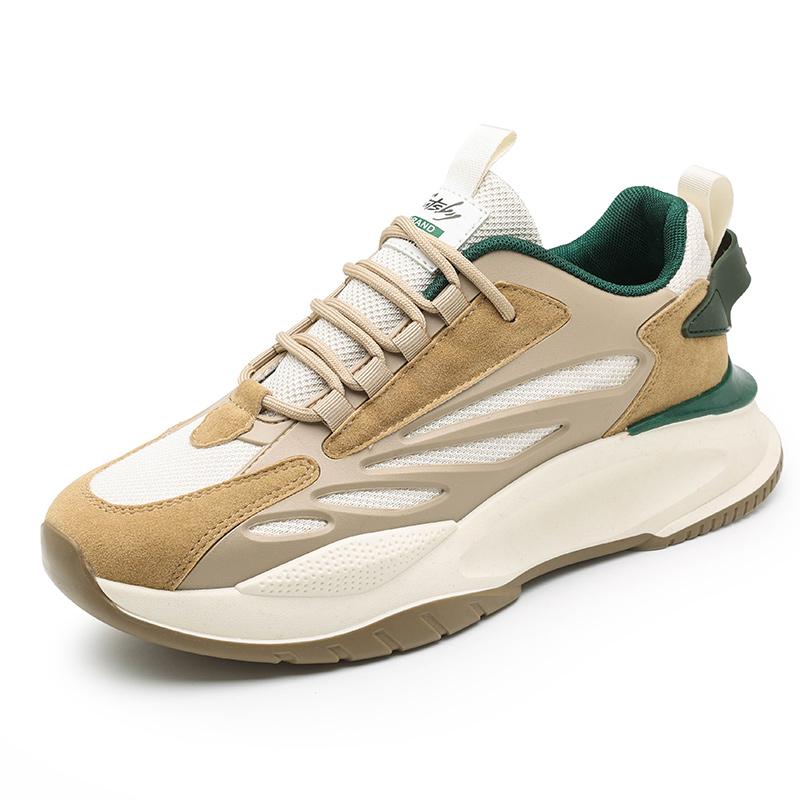 Fashion Original Men's Sneakers Size 45 Thick Sole Sports Shoes Trainer Race Breathable Fashion Running Sneakers Male Casual Mens Shoes