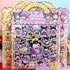 Dziecięce Naklejki 3D Sanrio Kuromi i My Melody KPOP Demon Hunter