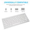 Portable Wireless Bluetooth Keyboard, Mini 78-Key Compact Keyboard for iPad, Mac, Android, Arabic/Spanish/French/Korean/Russian/Thai Keyboard (Russia)