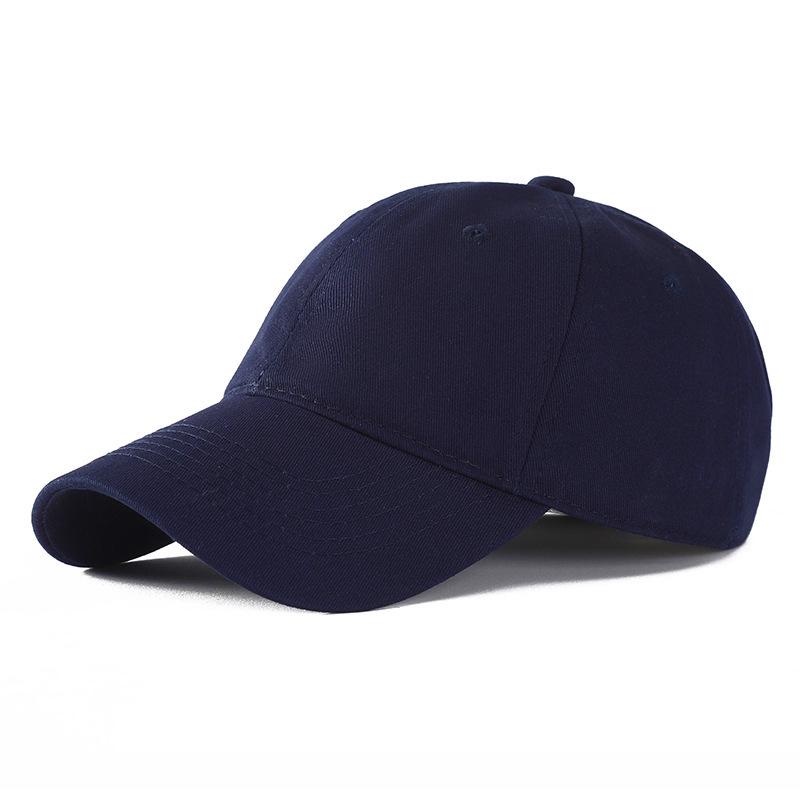 Trendy Soft Cotton Duckbill Cap: Unisex Japanese-Style Baseball Cap with Sun Protection