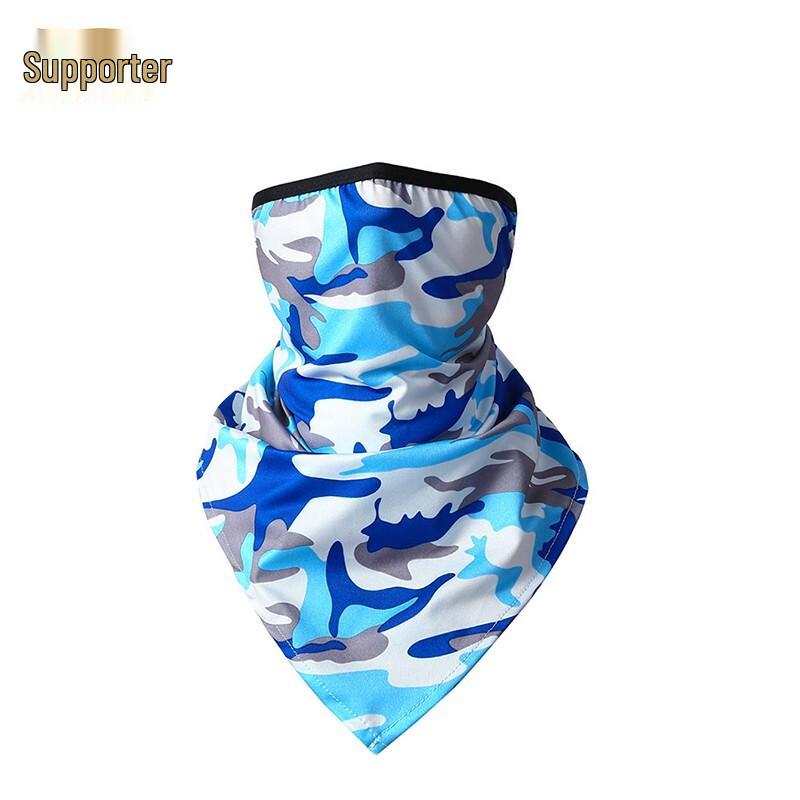 Ice Silk Ear-Loop Sun Protection Neck Gaiter