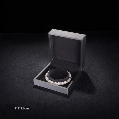 Free Sample Stock Mens Jewellery Gift Packaging Box Cheap Wedding Dating Ring Leather Bracelet Bangle Jewelry Box for Women