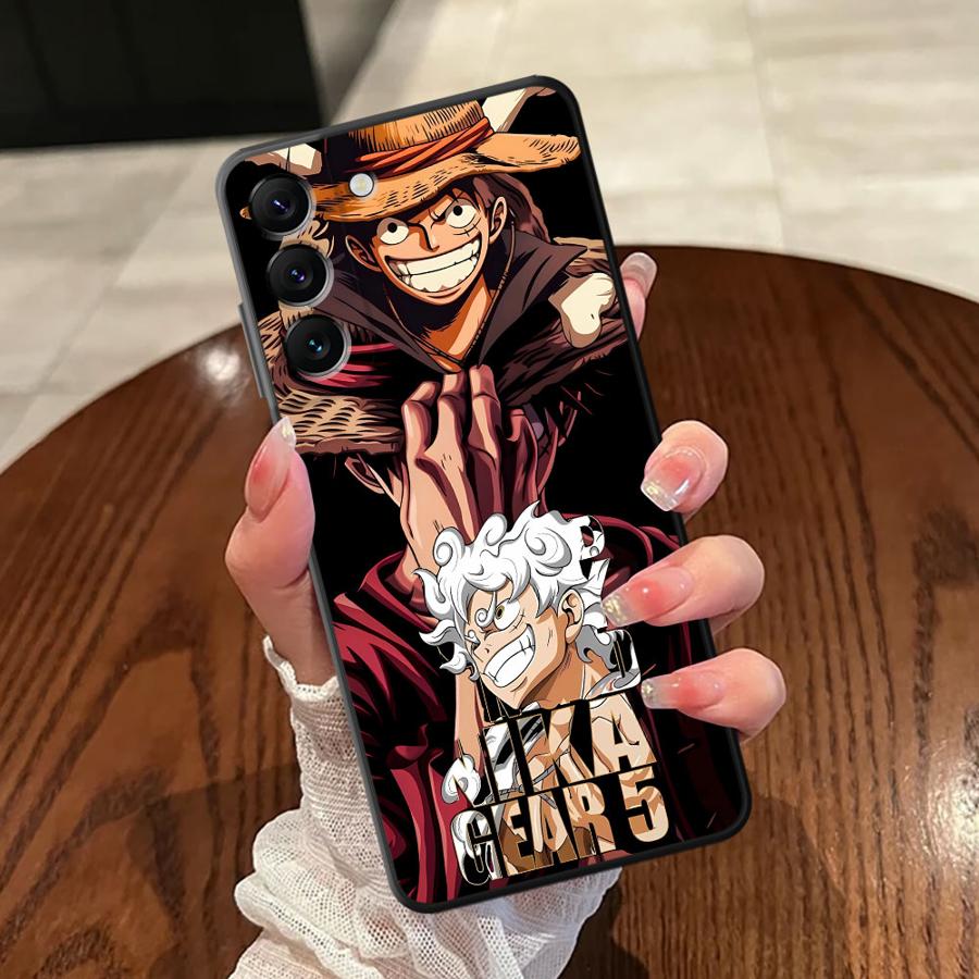 Phone Cover Case for Samsung Galaxy A73 A51 A52 A36 A32 A26 A72 A25 A71 A53 A35 A22 A23 A55 A41 A24 One Piece Fashion Luffy Zoro