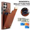 For Samsung GalaxyS23 S22 S21 S20 Ultra Note20 10 Organ Design Multi Card Slot Card Coin Storage Leather Wallet Phone Case