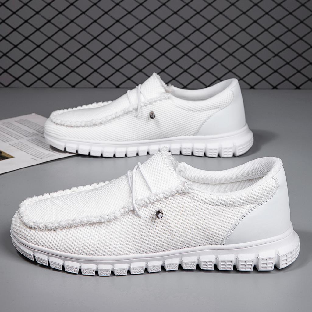 Fashion Fujeak Non-slip Lightweight Loafers Casual Men's Sneakers Fashion Plus Size Comfortable Flat Shoes Outdoor Jogging Shoes for Men