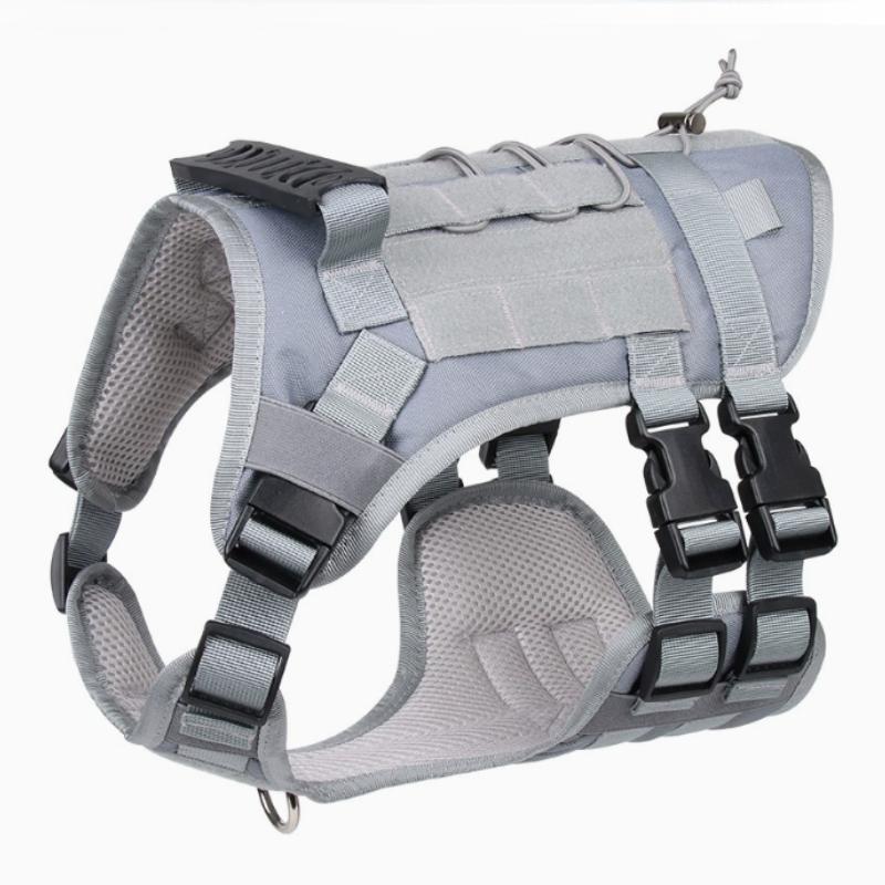 Large Dog Tactical Chest Strap Outdoor Waterproof Explosion-proof Traction Rope Chest Strap Medium and Large Working Dog Vest