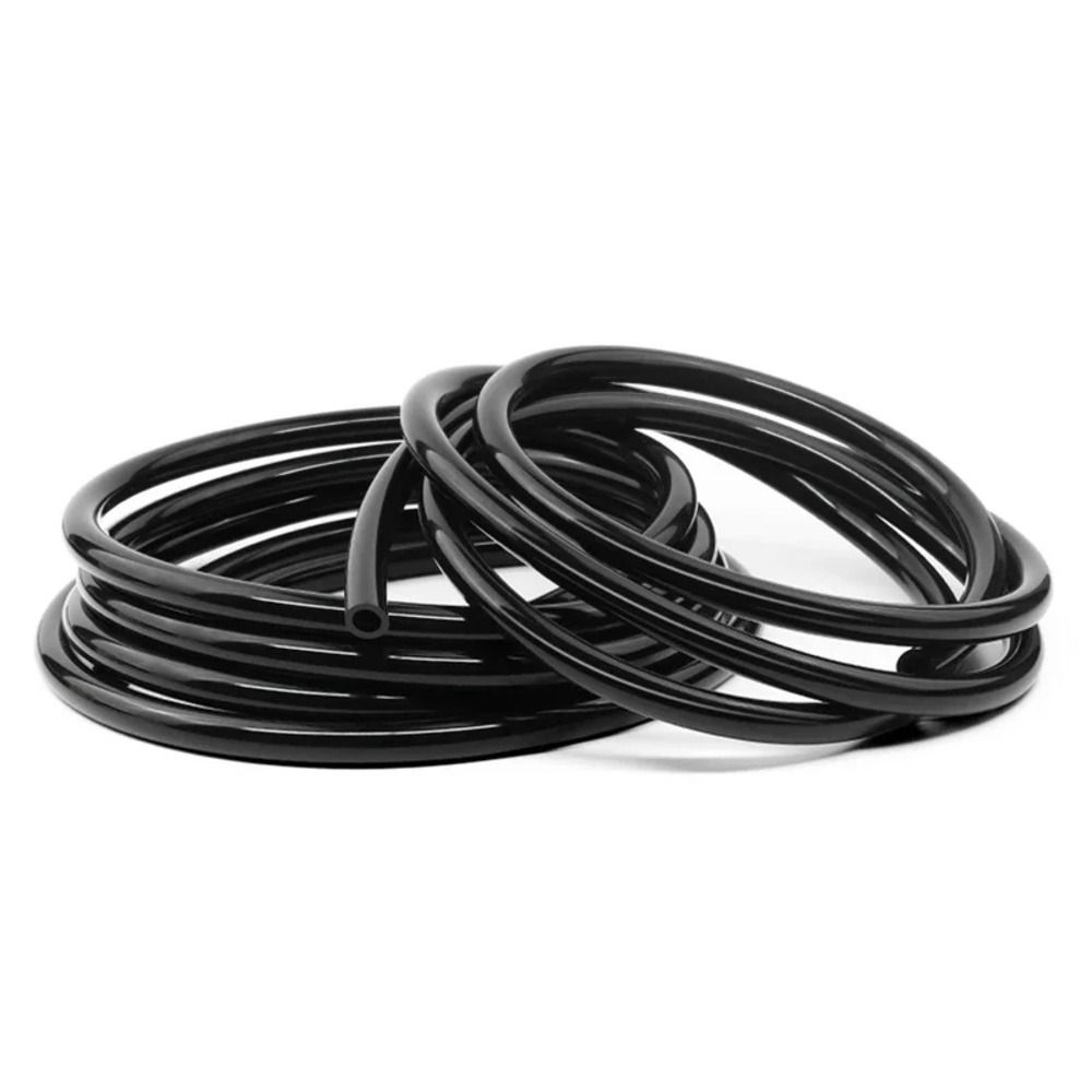 1Pcs ID2-6mm Flexible Rubber Hose Black Water Pipe Durable Garden Pipe  for Garden Water Pipe
