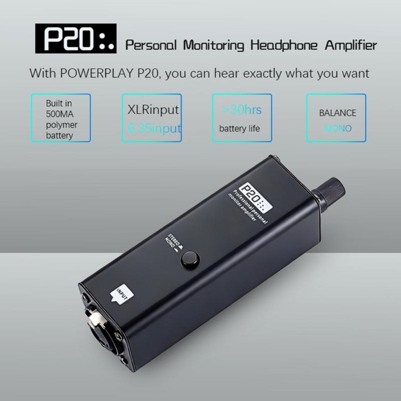 Headphone Amplifier Ear Headphone Monitor Headphone Power Amplifier Headphone Music Monitor Accessories