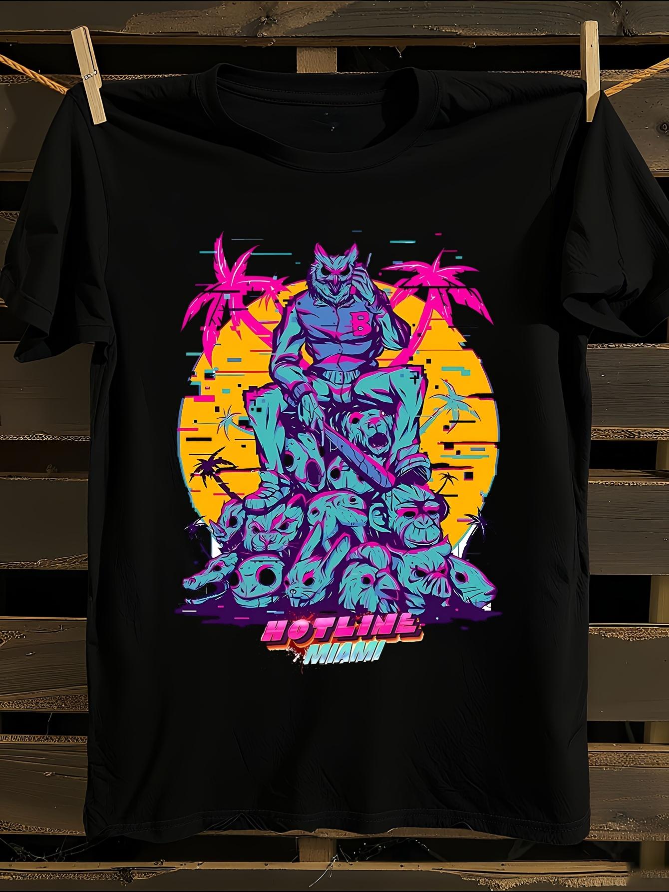 Hotline Miami 2022 Graphic T-shirt M