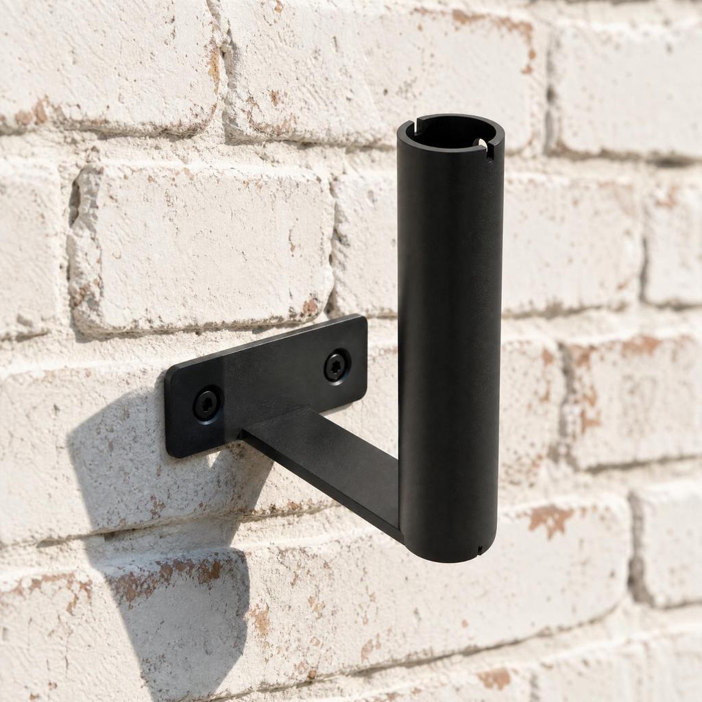 Antenna Wall Mount Outdoor Bracket with Mounting Screws Rust-Resistant