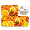 1Pcs Anti Fatigue Kitchen Rugs,  Luxury Fruit Print Waterproof Non-Slip Thick Cushioned Kitchen Mat Heavy Duty Comfort Standing Mat for Kitchen