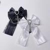 Multi-Color Fashion Bow Lace Chain Lolita Double Hair Clip