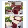 Electric Vehicle Seat Cushion Cover All-Inclusive Electric Tricycle Seat Cushion Wear-Resistant Seat Covers For All Seasons