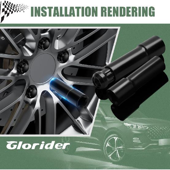 Small 6 Point Spline Lug Nut Socket, 1/2-Inch Drive Impact Square Tool – Easily Remove M12X1.5, M12X1.25, 1/2-20, M10X1.25, 3/8-20 Lug Bolts/Nuts |