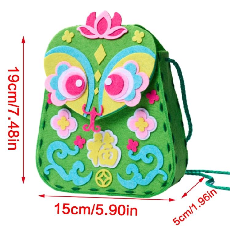Sew Your Own Purses Sewing Bags Kit DIY Handbag Shoulder Bag Making Kits Helps Develop Fine Motor Skill Arts & Crafts