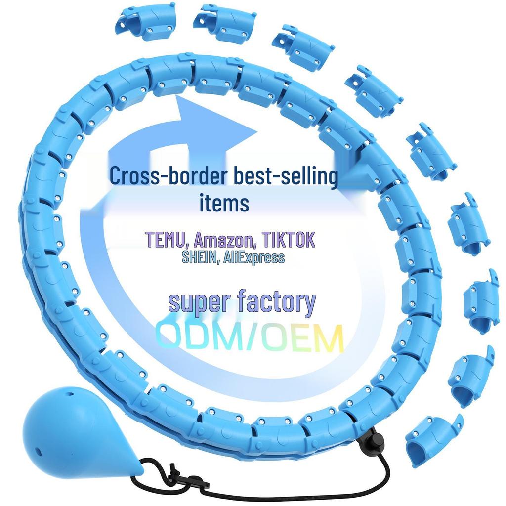 Smart Detachable Hula Hoop for Women - Belly Slimming, Waist-Friendly Fitness