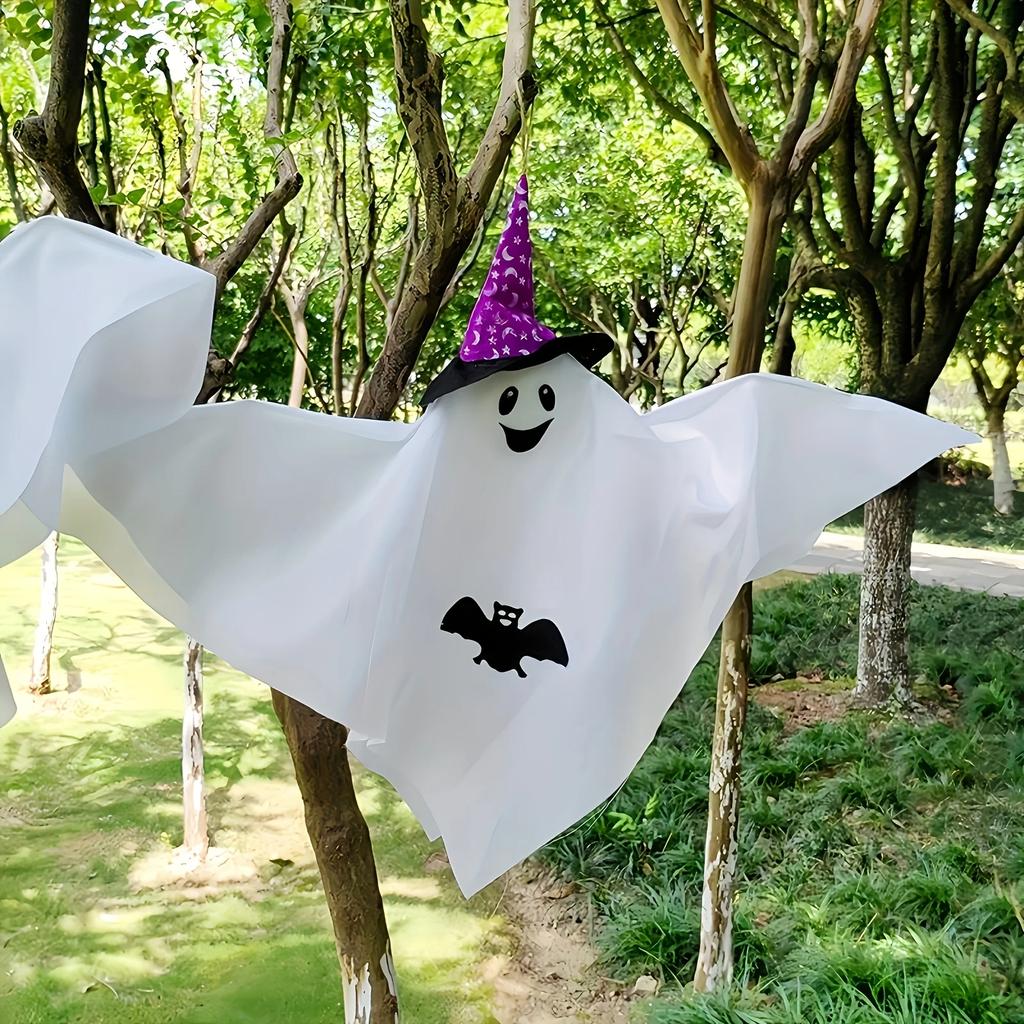 1pcs Halloween Bat Hanging Pendant Halloween Decors for Home 2025 Haunted House Prop Indoor Outdoor Courtyard Horror Scene Decor